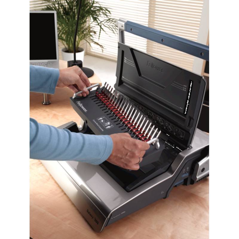Machine Spiral FELLOWES Galaxy-E Electrique 6 machine spiral fellowes galaxy e electrique
