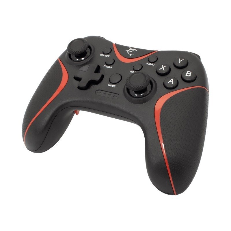 Manette de Jeu 3en1 WHITE SHARK DECURION GP-2038 - Noir et Rouge 1 manette de jeu en white shark decurion gp noir et rouge
