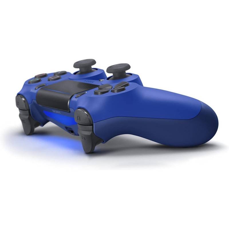 Manette Playstation 4 Adaptable Sans Fil DualShock - Bleu 2 manette playstation adaptable sans fil dualshock bleu h