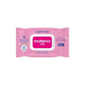 MATERNA BABY LINGETTES BT/72 3 materna baby lingettes x