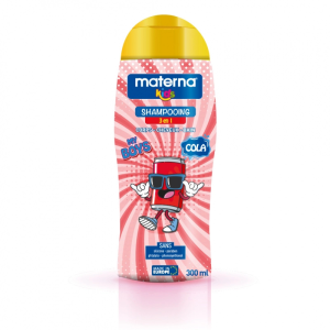 MATERNA KIDS SHAMPOOING 3EN1 COLA 300ML 3 materna kids shampooing en cola ml