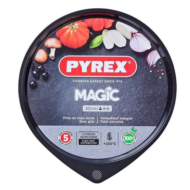 Moule Ronde À Tarte PYREX MAGIC 30 cm - Noir 1 mgbn