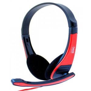micro casque filaire havit hv hd noir rouge m