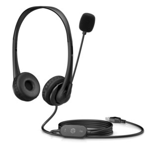 micro casque filaire hp g stereo noir m