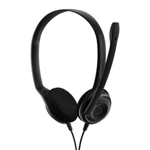 micro casque filaire sennheiser pc noir