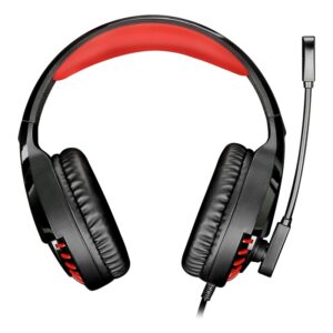 micro casque gamer filaire spirit of gamer pro h noir rouge