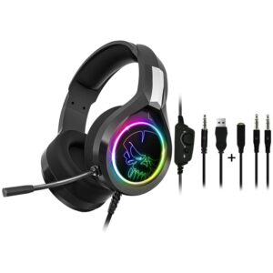 micro casque gamer spirit of gamer pro h led rgb noir
