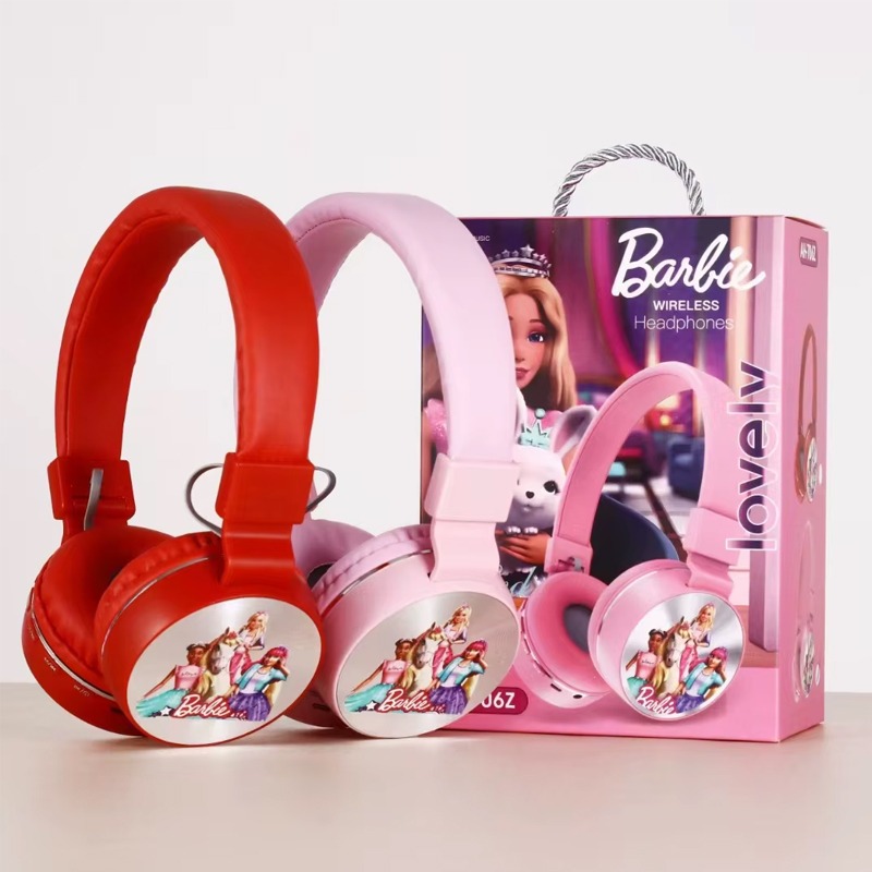 Micro Casque Sans Fil Barbie AH706Z - Rouge 2 micro casque sans fil barbie ahz rouge ee