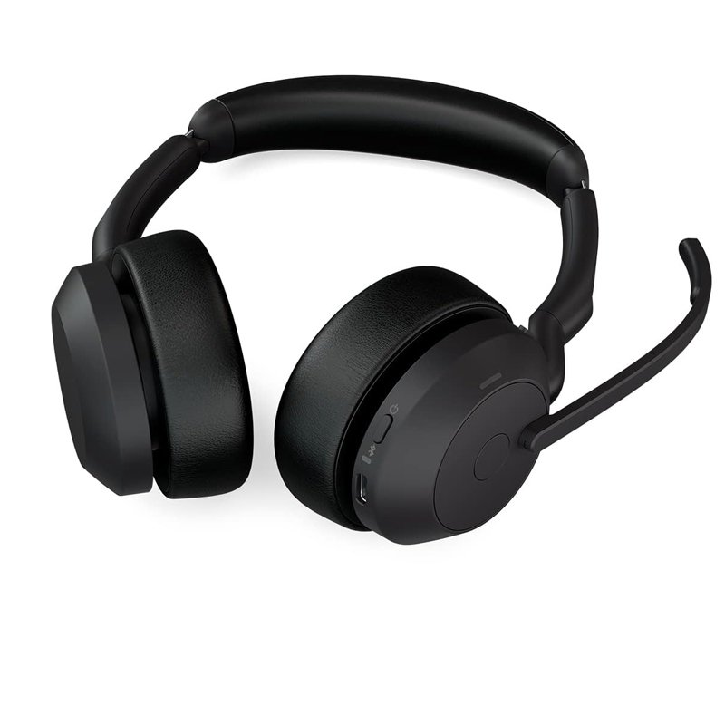 Micro Casque Sans Fil JABRA EVOLVE2 55 MS USB-A - Noir 2 micro casque sans fil jabra evolve ms usb a noir