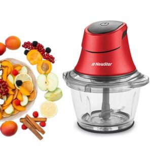 mini hachoir electrique newstar gr w rouge h