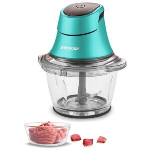 mini hachoir electrique newstar gvm w vert metallise
