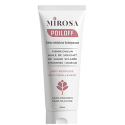 MIROSA POILOFF CREME ANTI-REPOUSSE 100ML 2 mirosa poiloff creme anti repousse ml