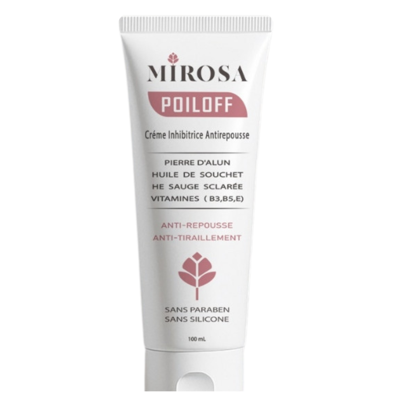 MIROSA POILOFF CREME ANTI-REPOUSSE 100ML 1 mirosa poiloff creme anti repousse ml