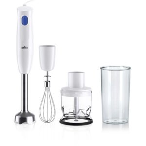 mixeur plongeant en braun mqm w blanc