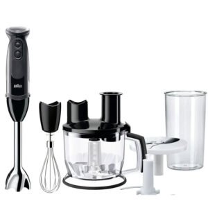 mixeur plongeant braun multiquick w noir