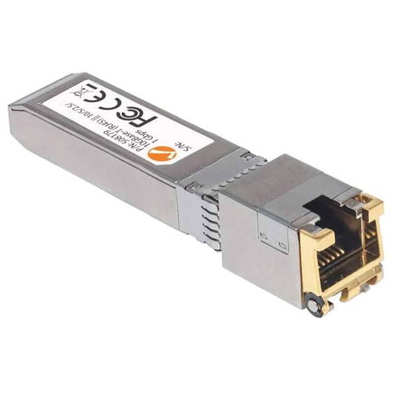 Module émetteur-récepteur INTELLINET SFP+ en cuivre 10 Gigabit 3 module emetteur recepteur sfp en cuivre gigabit intellinet