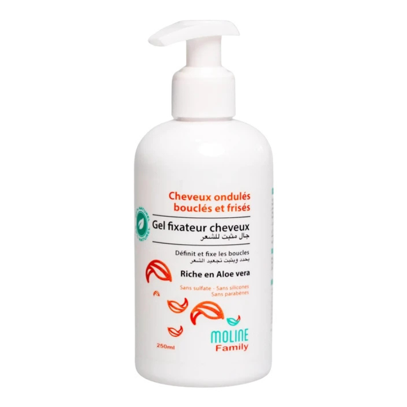 MOLINE GEL FIXATEUR CHEVEUX 200ML 1 moline gel fixateur cheveux ml