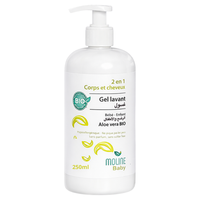 MOLINE GEL LAVANT 250ML 1 moline gel lavant ml
