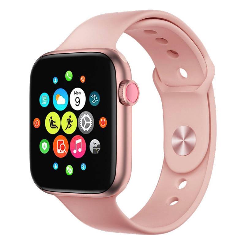 Montre Connectée T500 - Rose 1 montre connectee t rose z