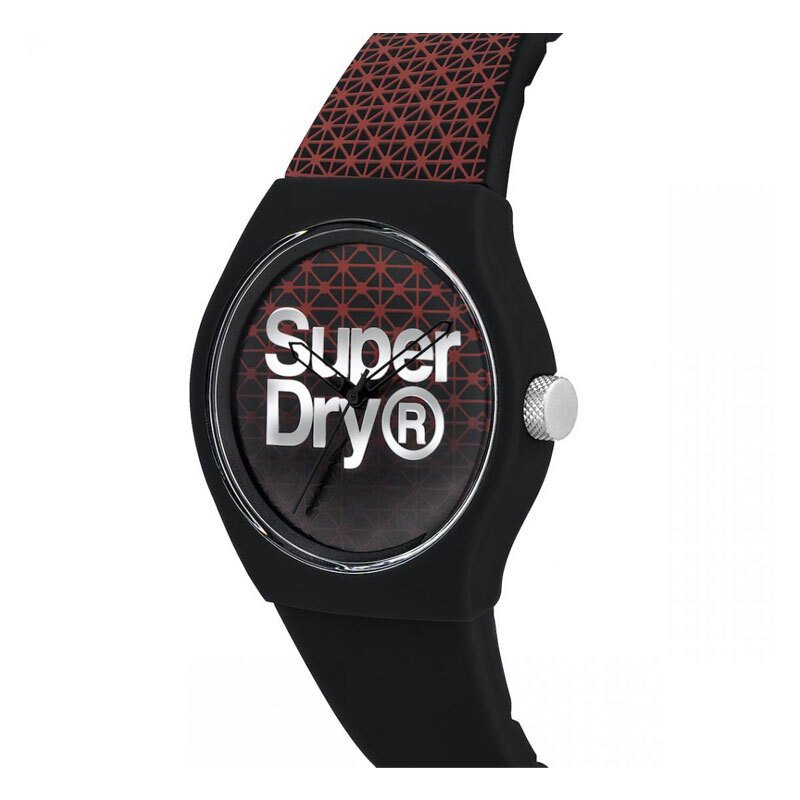 Montre SUPERDRY URBAN GEO SPORT SYG-268R - Noir & Rouge 3 montre femme superdry noir rouge syg r