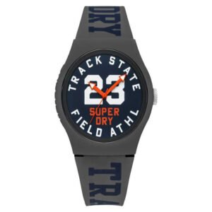 montre homme superdry gris bleu syg ue