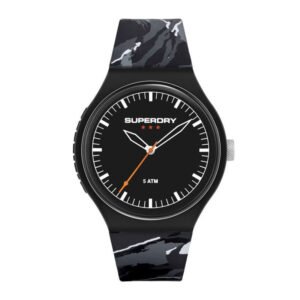 montre unisex superdry camouflage noir syg eb