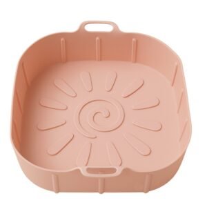moule en silicone reutilisable pour les friteuses sans huile rose g