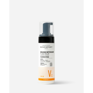 NOVEXPERT FLASH ECLAT MOUSSE NETTOYANTE 150ML 3 mousse nettoyante flash eclat ml