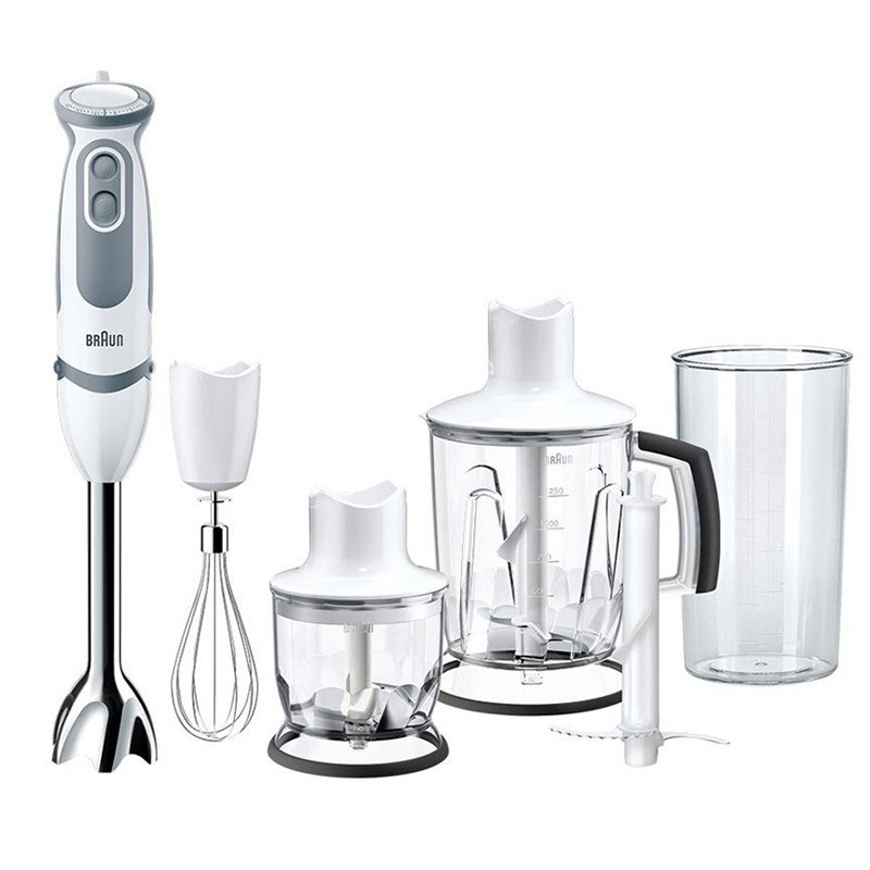 Mixeur Plongeant BRAUN MQ5245 MultiQuick 5 Vario - Blanc 3 mq
