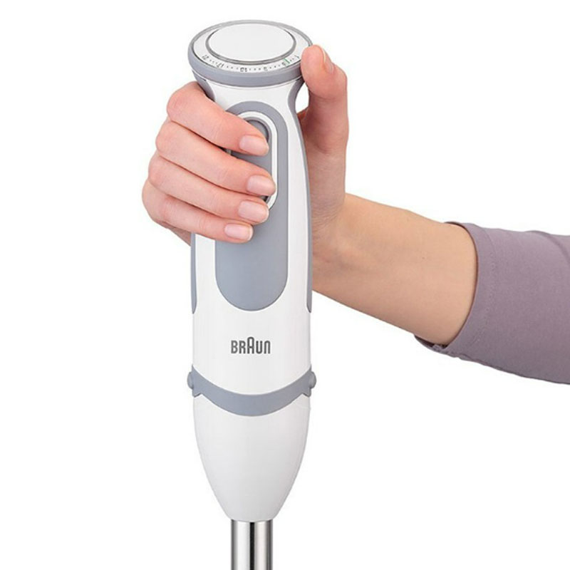 Mixeur Plongeant BRAUN MQ5245 MultiQuick 5 Vario - Blanc 5 mq