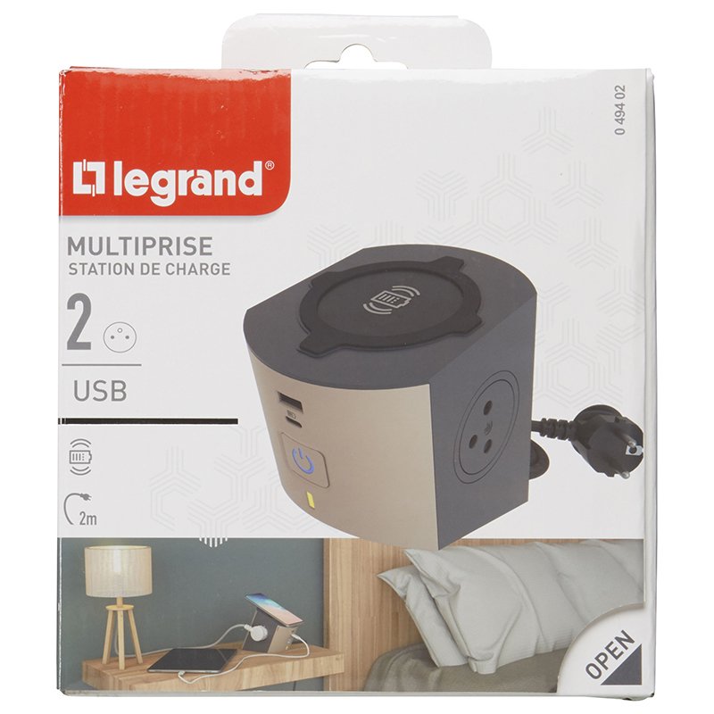 Multiprise Station De Charge LEGRAND 10A + USB 4 multiprise station de charge legrand a induction usb