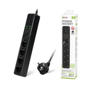 multiprises prises c usb bkl noir