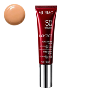 muriac lightact fluide solaire teinte spf beige naturel