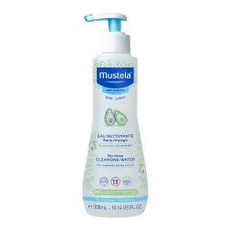 MUSTELA EAU NETTOYANTE SANS RINCAGE 300ML 4 mustela eau nettoyante sans rincage ml
