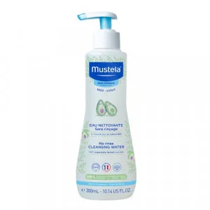MUSTELA EAU NETTOYANTE SANS RINCAGE 300ML 3 mustela eau nettoyante sans rincage ml