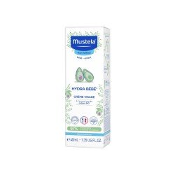 MUSTELA HYDRA BEBE CREME VISAGE 40ML 2 mustela hydra bebe creme visage ml