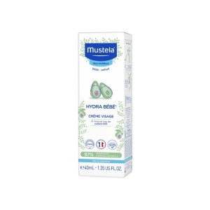 MUSTELA HYDRA BEBE CREME VISAGE 40ML 3 mustela hydra bebe creme visage ml