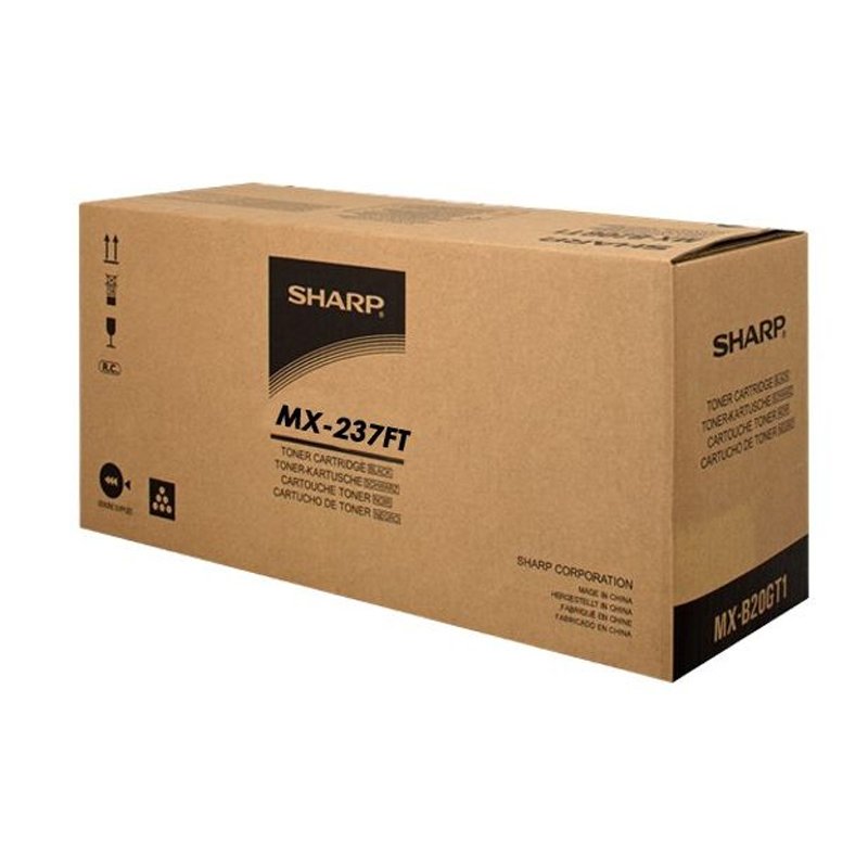 Toner Original SHARP - Noir (MX-237FT) 3 mx ft