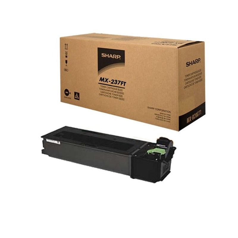Toner Original SHARP - Noir (MX-237FT) 2 mx ft
