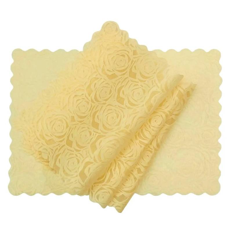 Napes Pour Refrigirateur 4 Piéces - Jaune 1 napes pour refrigirateur pieces jaune gtgv