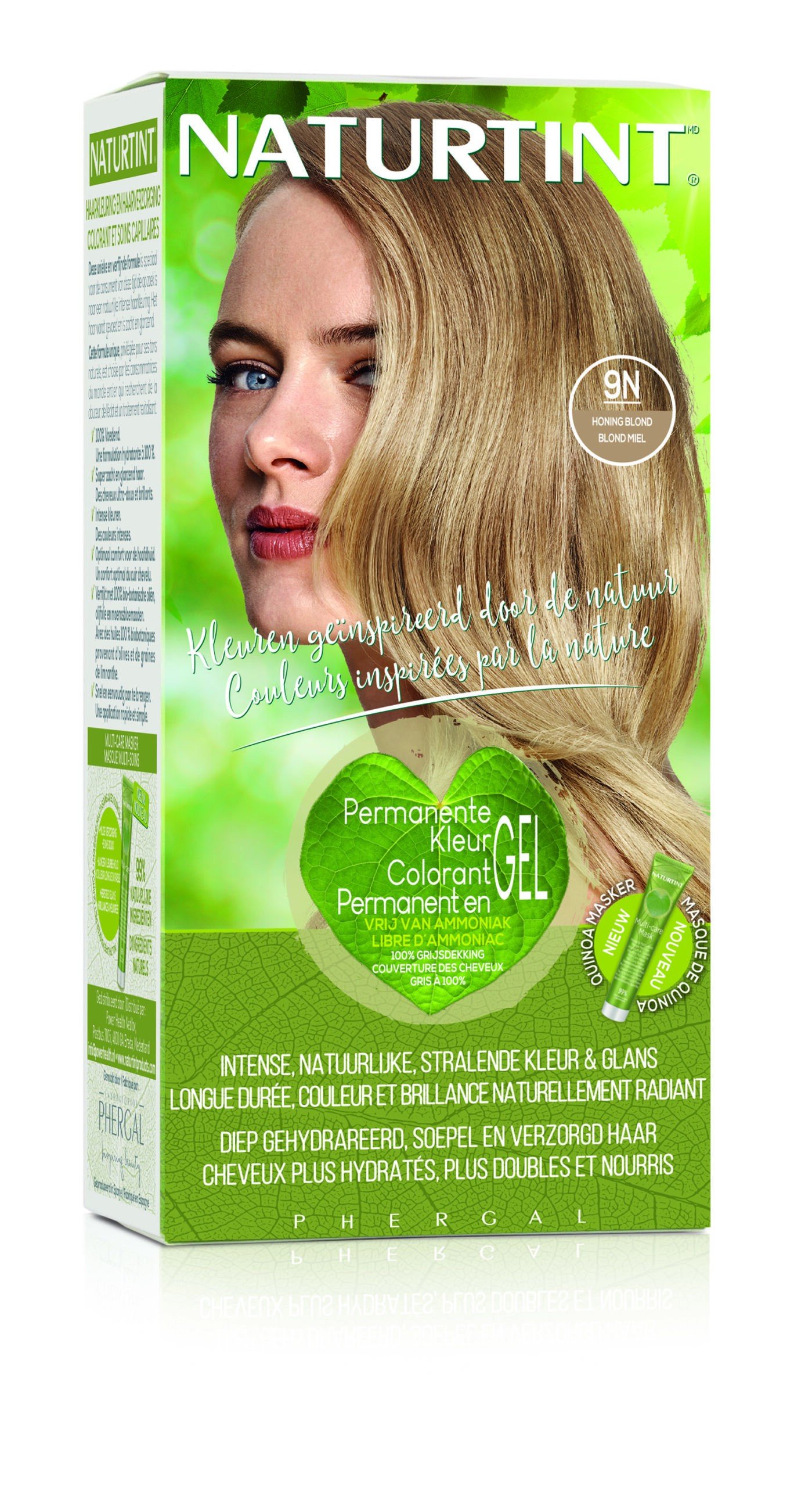 NATURTINT COLORATION PERMANANTE 9N BLOND MIEL 170 ML 1 naturtint coloration permanante n blond miel ml