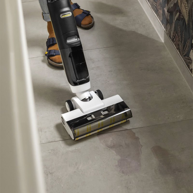 Nettoyeur De Sols KARCHER FCV 3 XtraClean 3-en-1 - Blanc 4 nettoyeur de sols k rcher fcv sans fil autonomie min