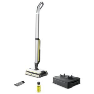 nettoyeur de sols karcher fc sans fil blanc