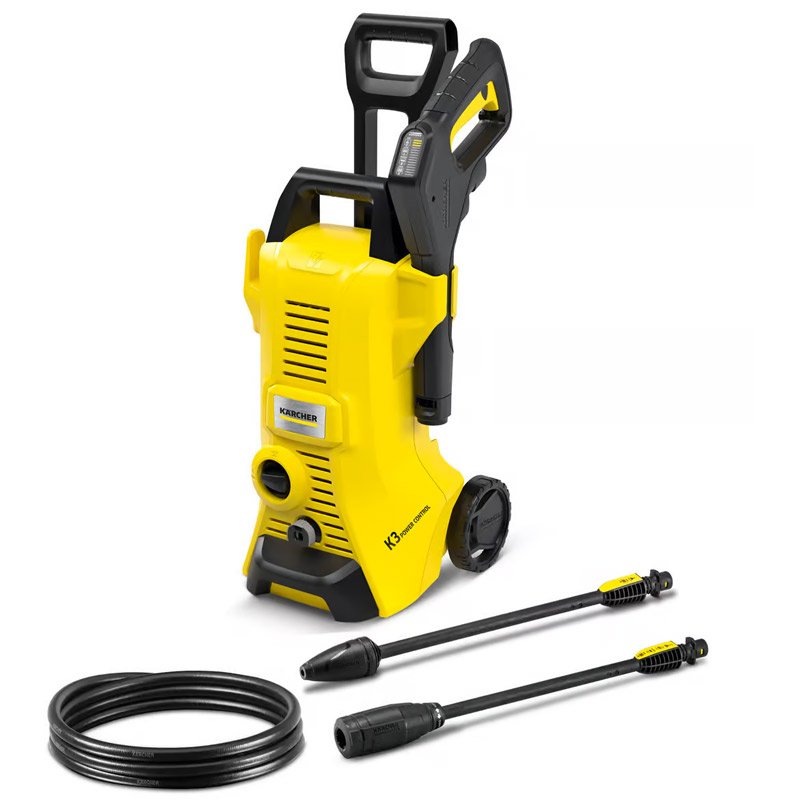 Nettoyeur Haute Pression KÄRCHER K3 Power Control 1600W - Jaune 1 nettoyeur haute pression k rcher k power control w jaune
