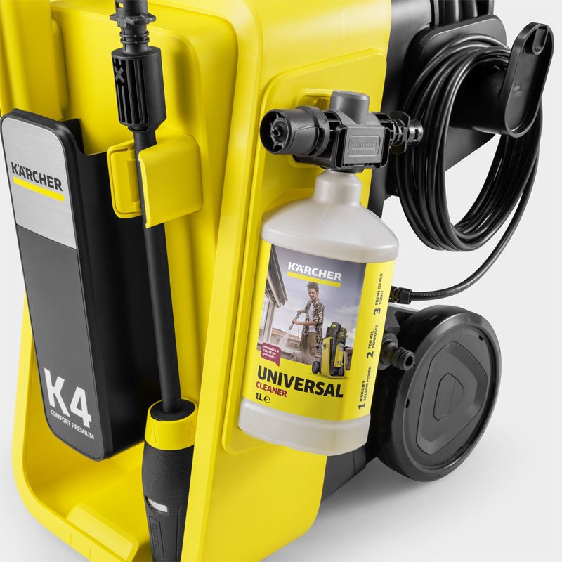Nettoyeur Haute Pression KÄRCHER K 4 Comfort Premium - Jaune 3 nettoyeur haute pression karcher k comfort premium