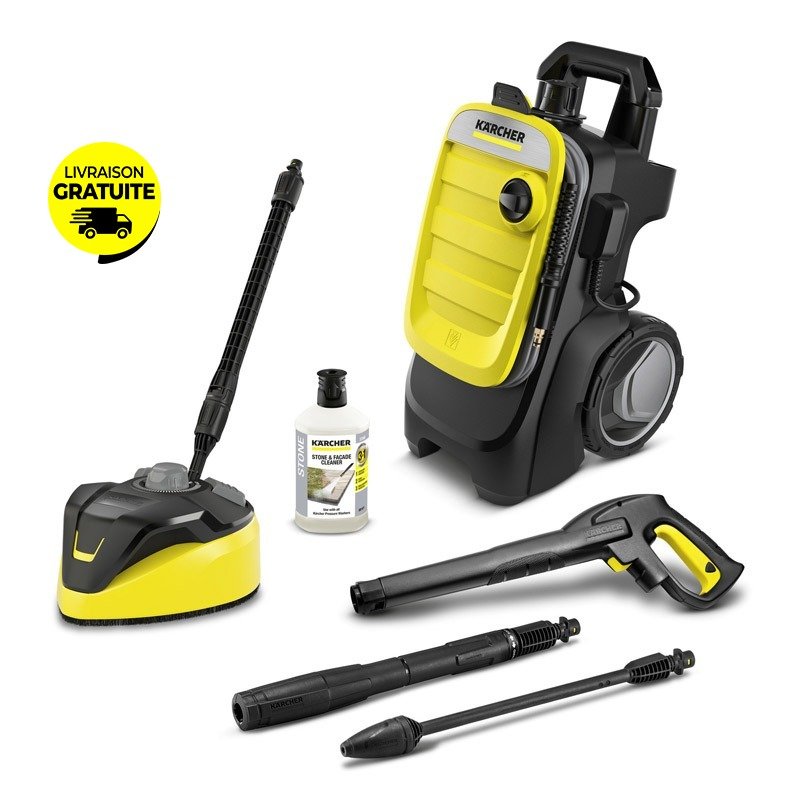 Nettoyeur Haute Pression KÄRCHER K7 Compact Home 3000W 1 nettoyeur haute pression karcher k compact home w noir jaune g