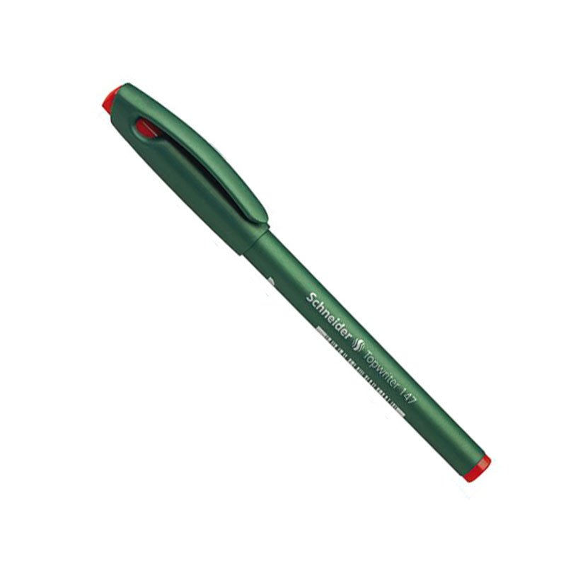 Stylos Fibre SCHNEIDER Topwriter 0.6 mm - Rouge 2 njknkn