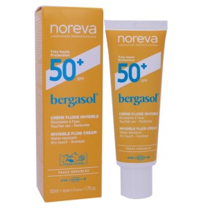 NOREVA BERGASOL CREME FLUID INV SPF50 50 ML 3 noreva bergasol expert creme fluid spf ml