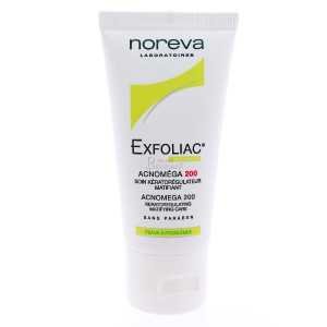 NOREVA EXFOLIAC ACNOMEGA 200 KERATOREGULATEUR MATIFIANT 30ML 3 noreva exfoliac acnomega keratoregulateur matifiant ml