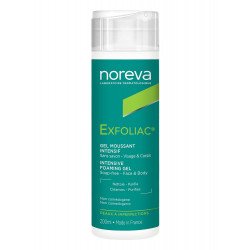 NOREVA EXFOLIAC GEL MOUSSANT INTENSIF 200ML 2 noreva exfoliac gel moussant intensif ml